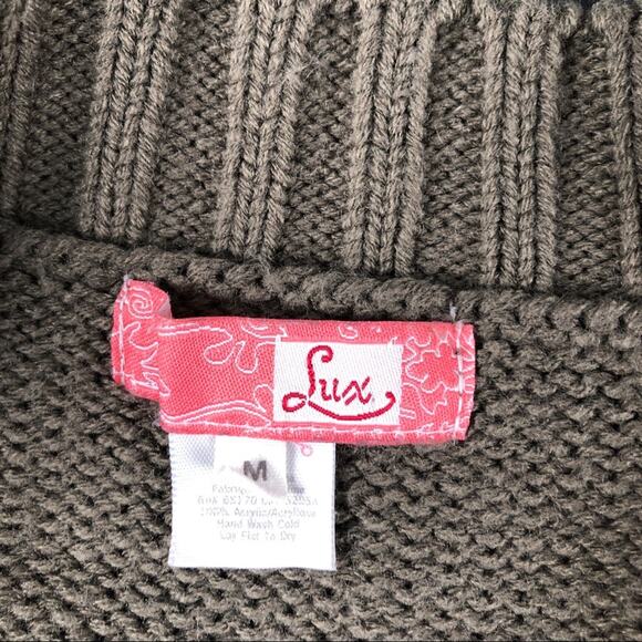 Urban Outfitters Lux Green Woman’s Sweater Medium - Picture 5 of 6